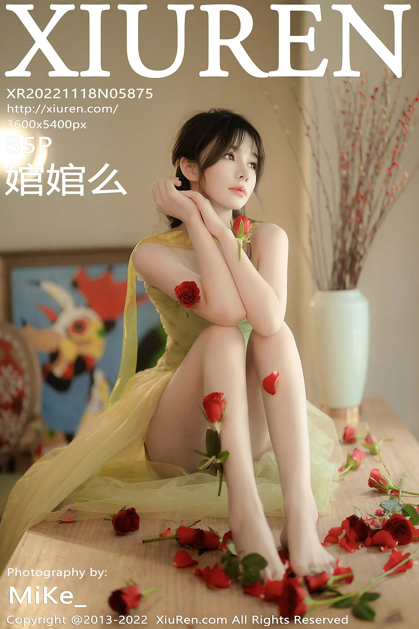 [XiuRen秀人网]No.5875_模特婠婠么私房性感淡绿色连衣裙秀曼妙身姿白嫩美腿诱惑写真85P-秀人网 - XiuRen.Space